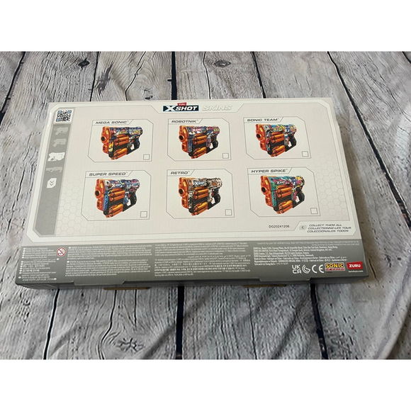 NEW X-SHOT Sonic Dread Hyper Spike Toy Blaster One Size Multi-color Orange - Picture 5 of 5